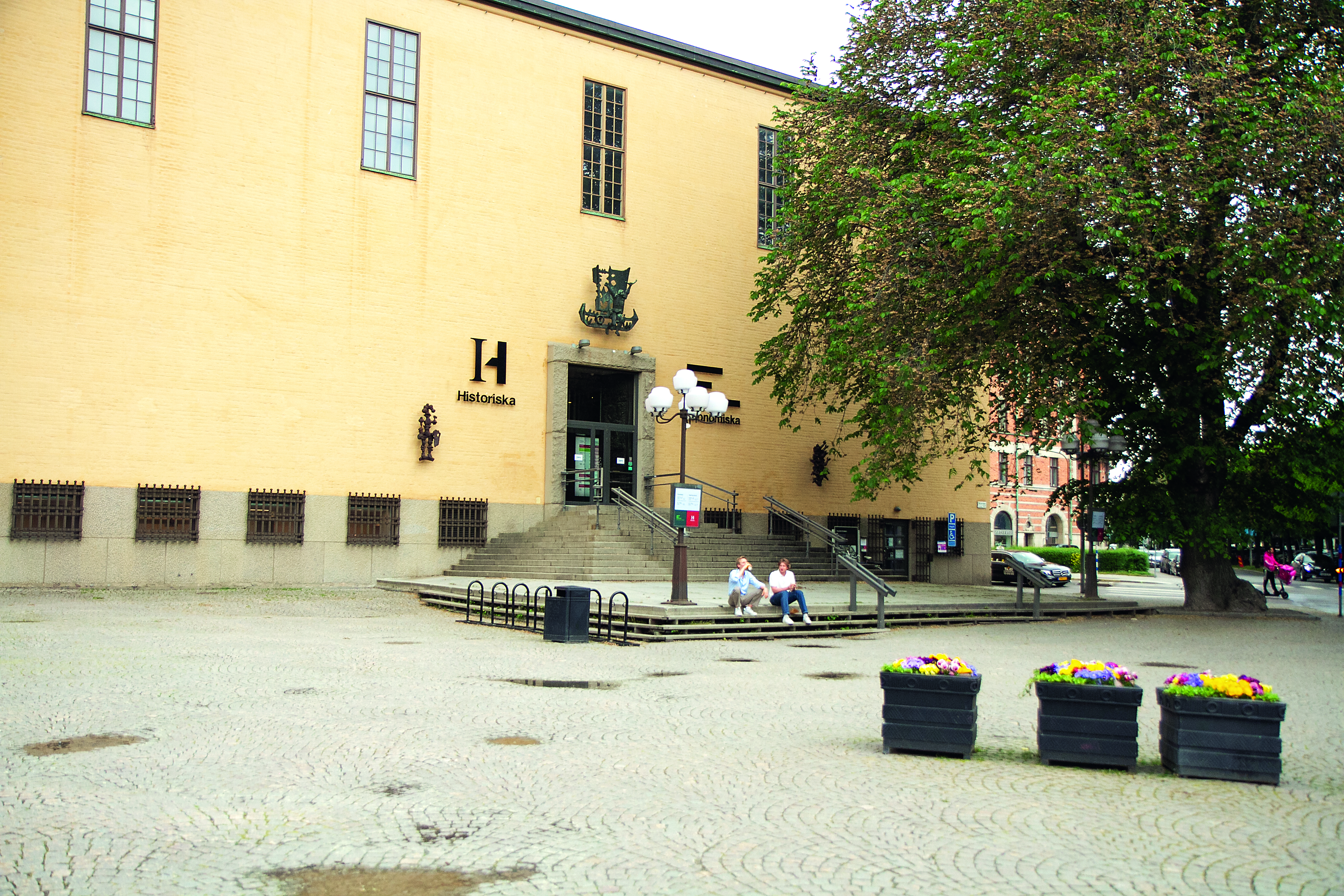 Historiska museets entré