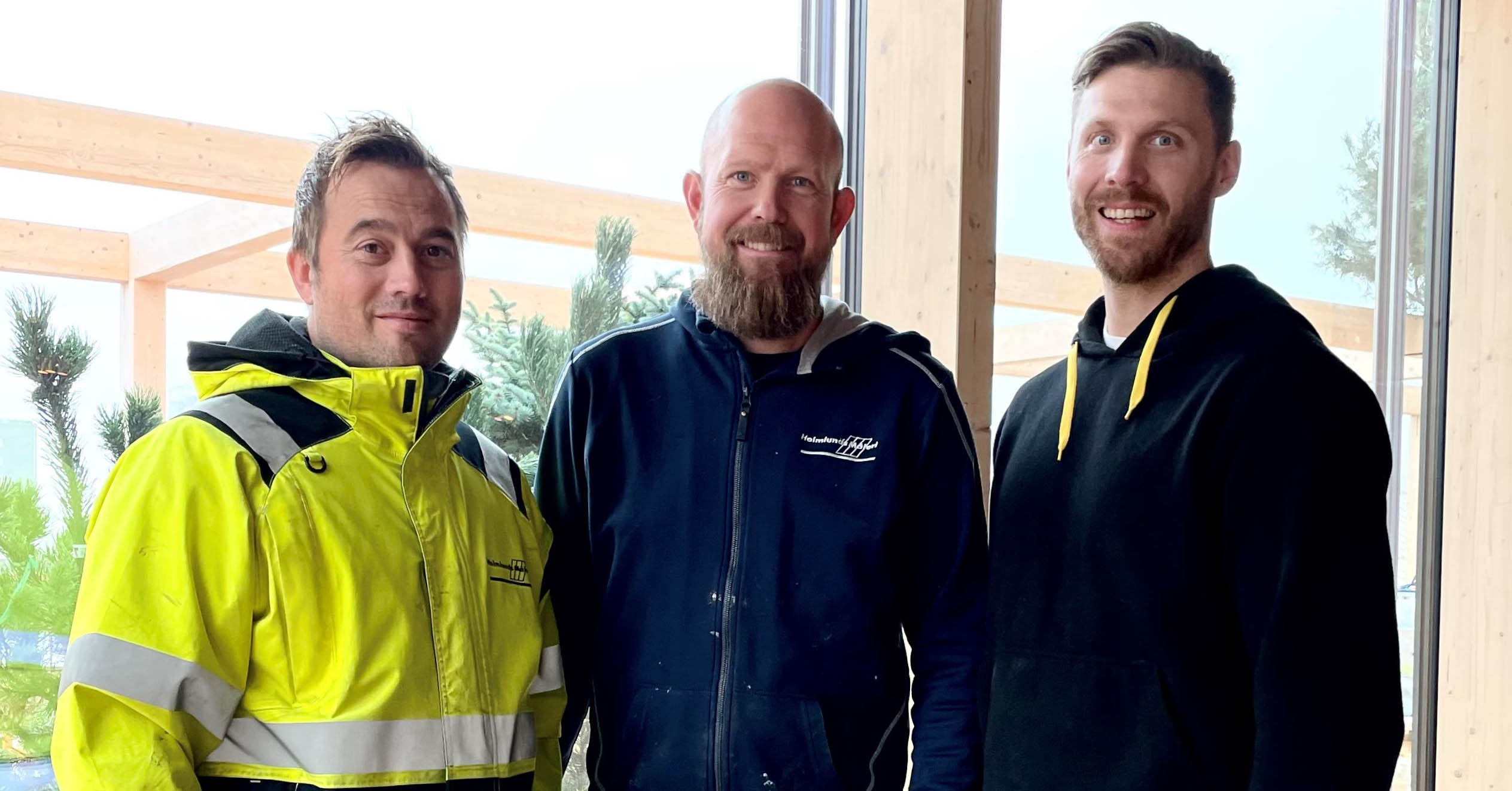 Stefan Linder, Robert Nygren och Jonas Westerlund.